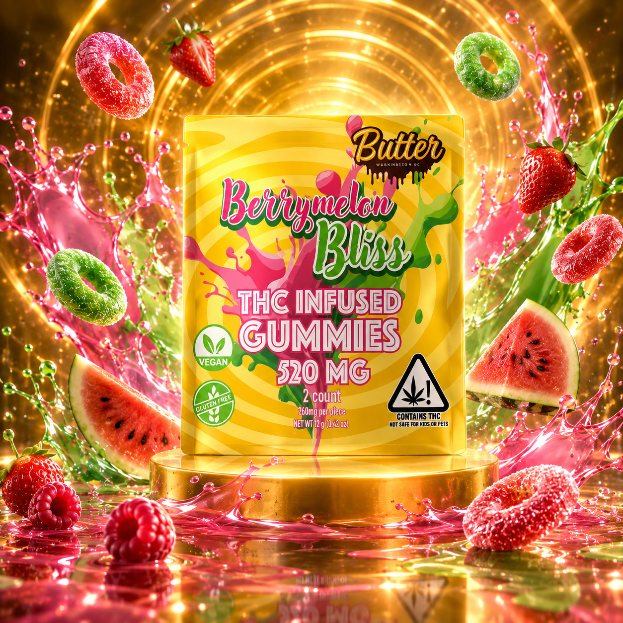 Butter Gummies - Double Dips (2 Gummies)
