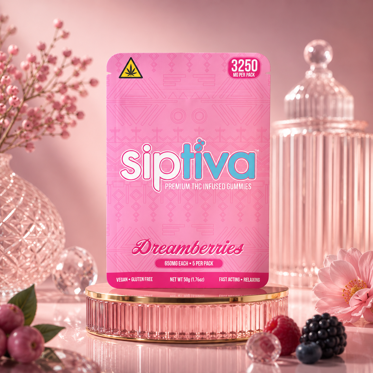 Siptiva Gummies - Elite Five (5 High Dose Gummies)