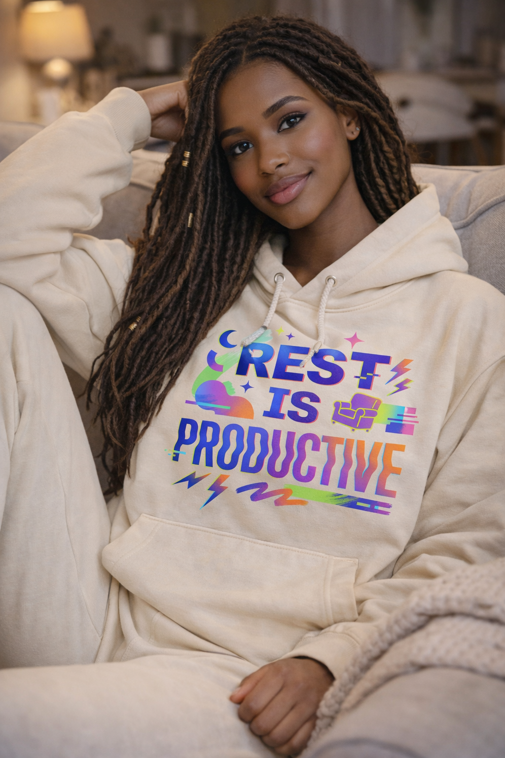 Siptiva Tees - Rest Is Productive